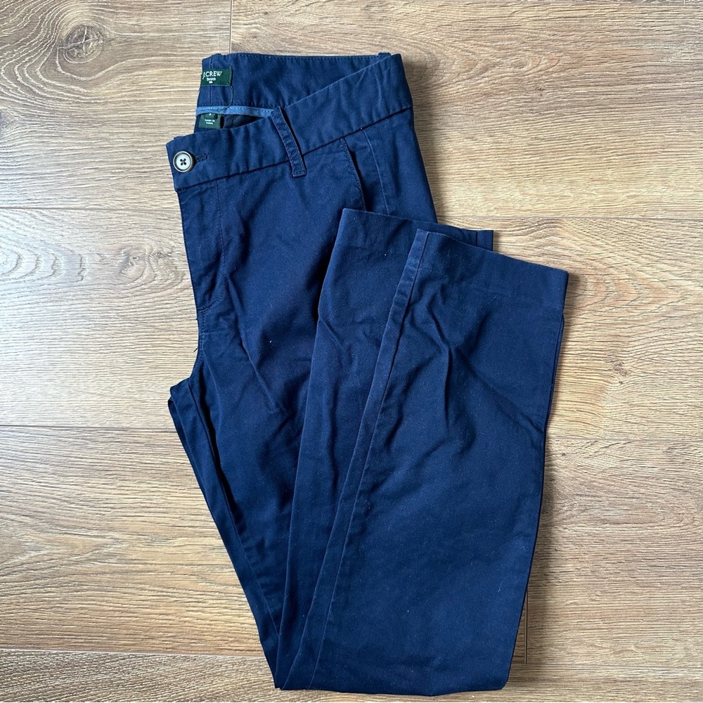 J. Crew Navy Chino Pants Size 2